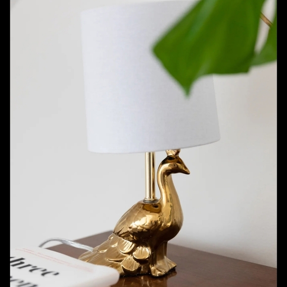 Peacock lamp - Picture 3 of 5